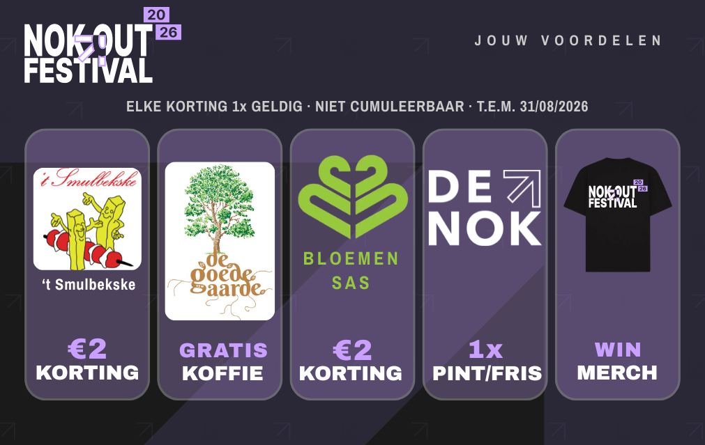 Steunkaart achterkant