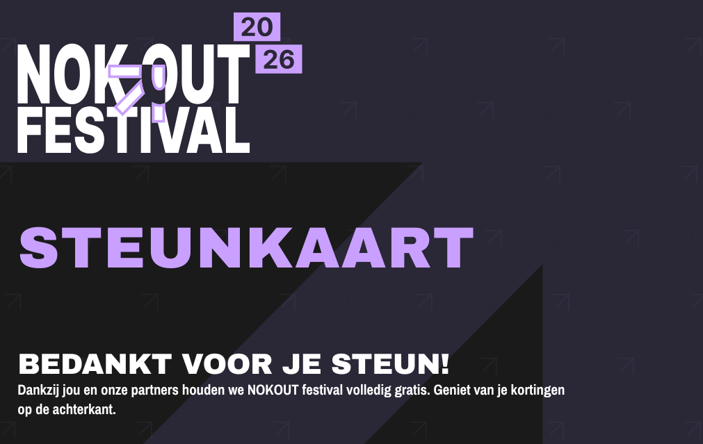 Steunkaart voorkant